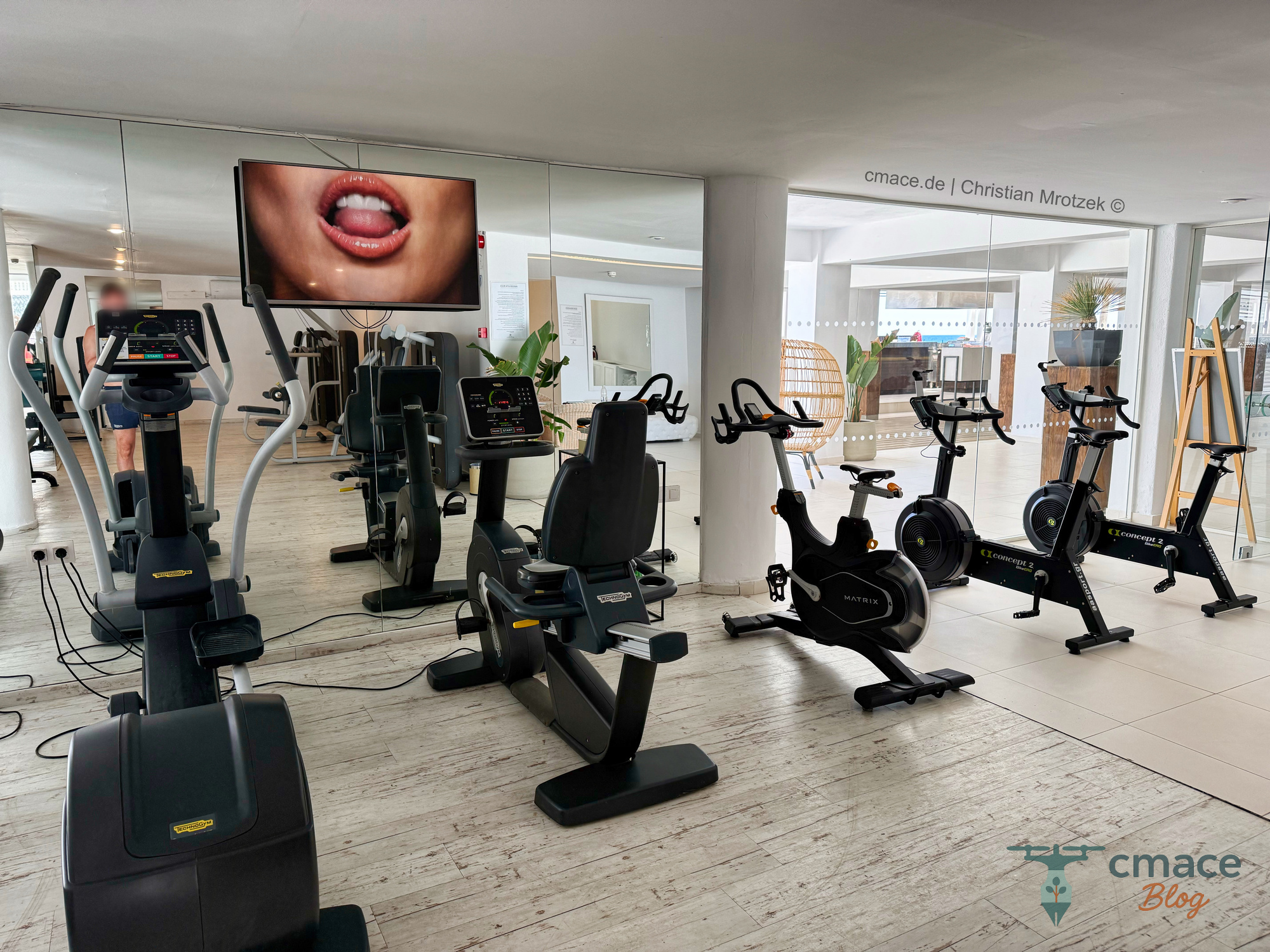 Cardio Geräte mit Blick nach draußen