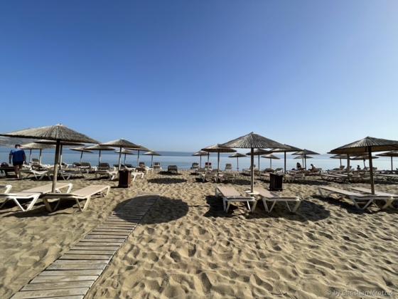 Creta Beach Hotel in Heraklion - Blick auf's Mittelmeer