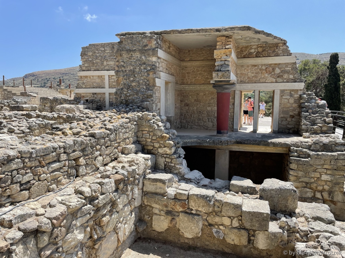 Ruinen von Knossós auf Kreta