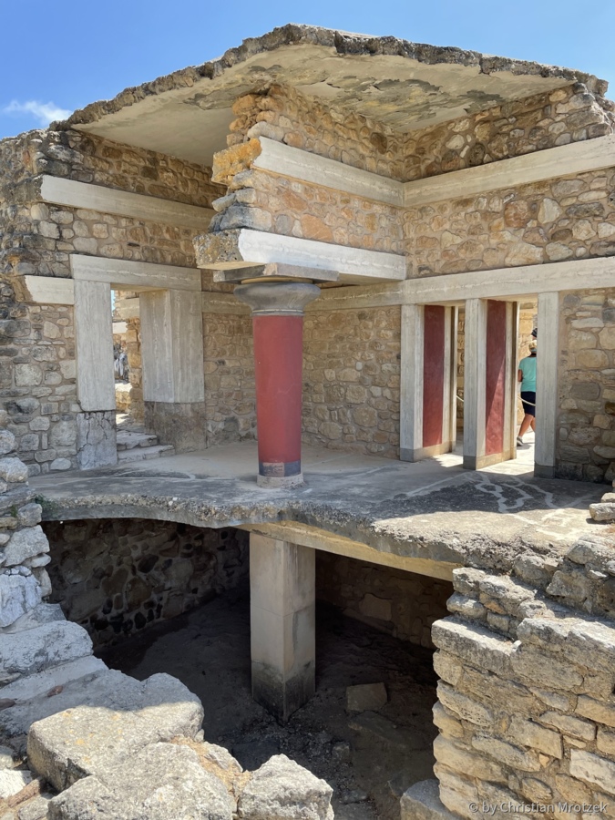Ruinen von Knossós auf Kreta