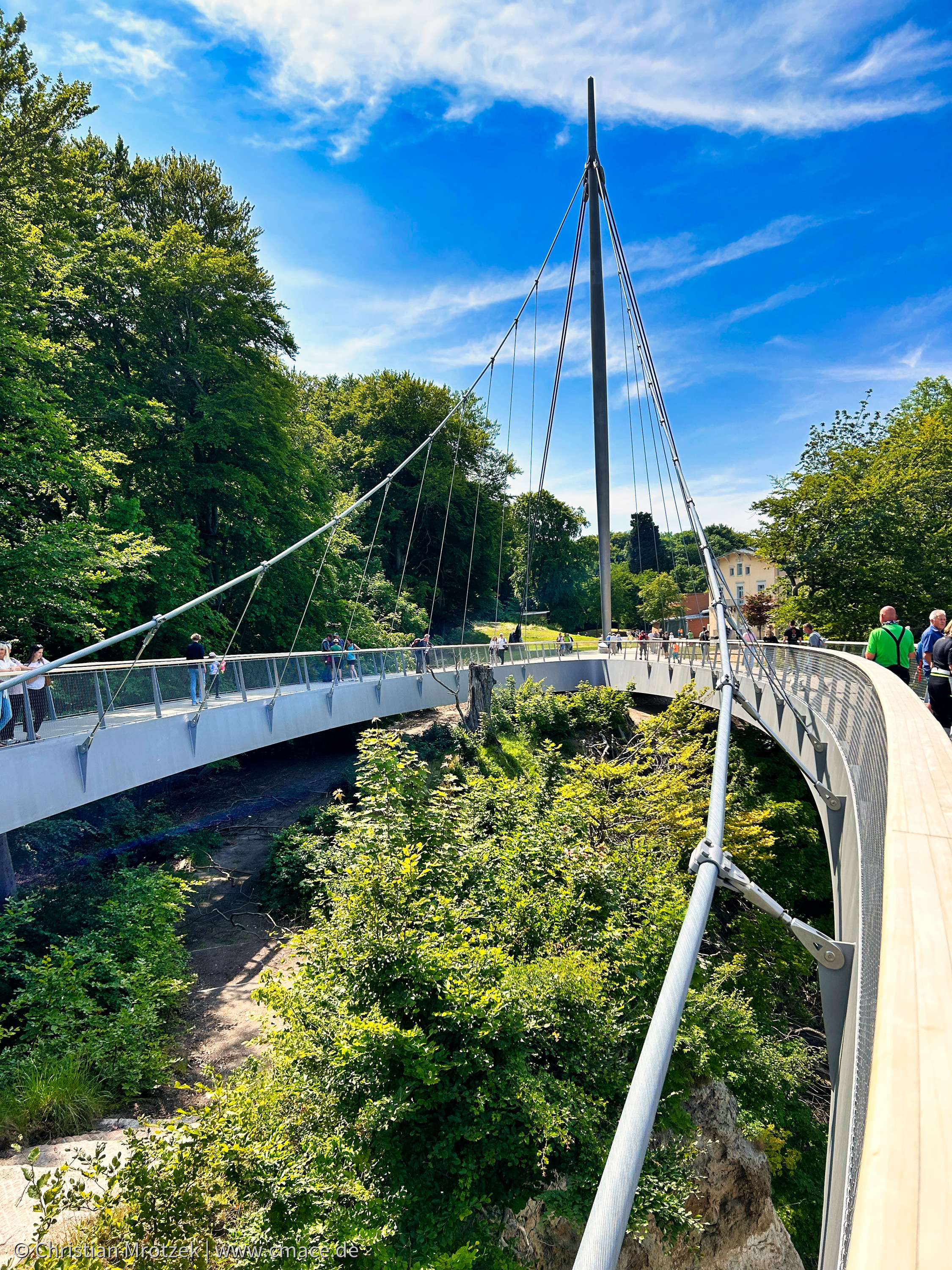 Der Skywalk am Königsstuhl