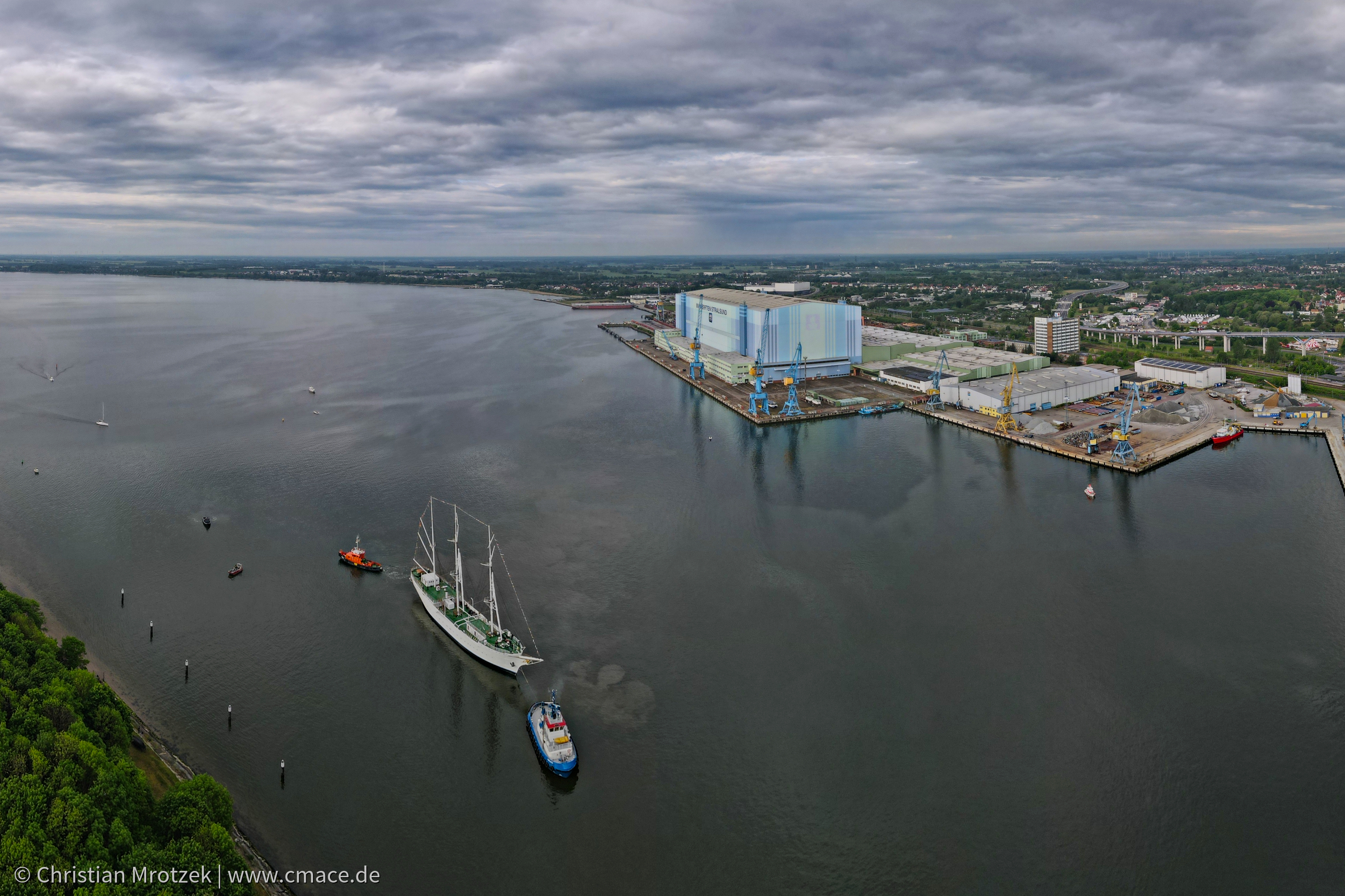 Gorch Fock I - Start bei der Volkswerft Stralsund