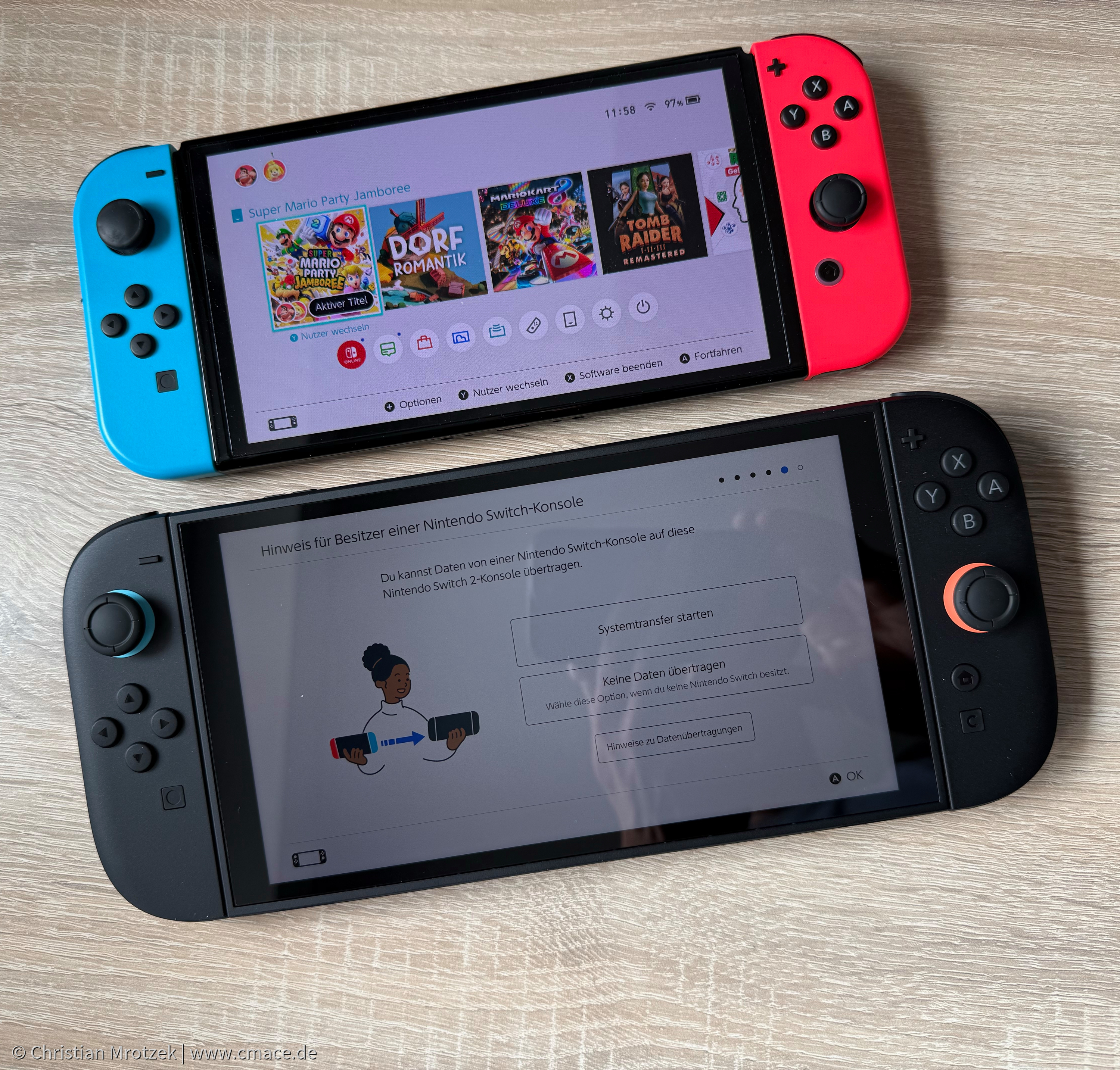 Nintendo Switch OLED & Switch 2 – Ready für die Datenmigration