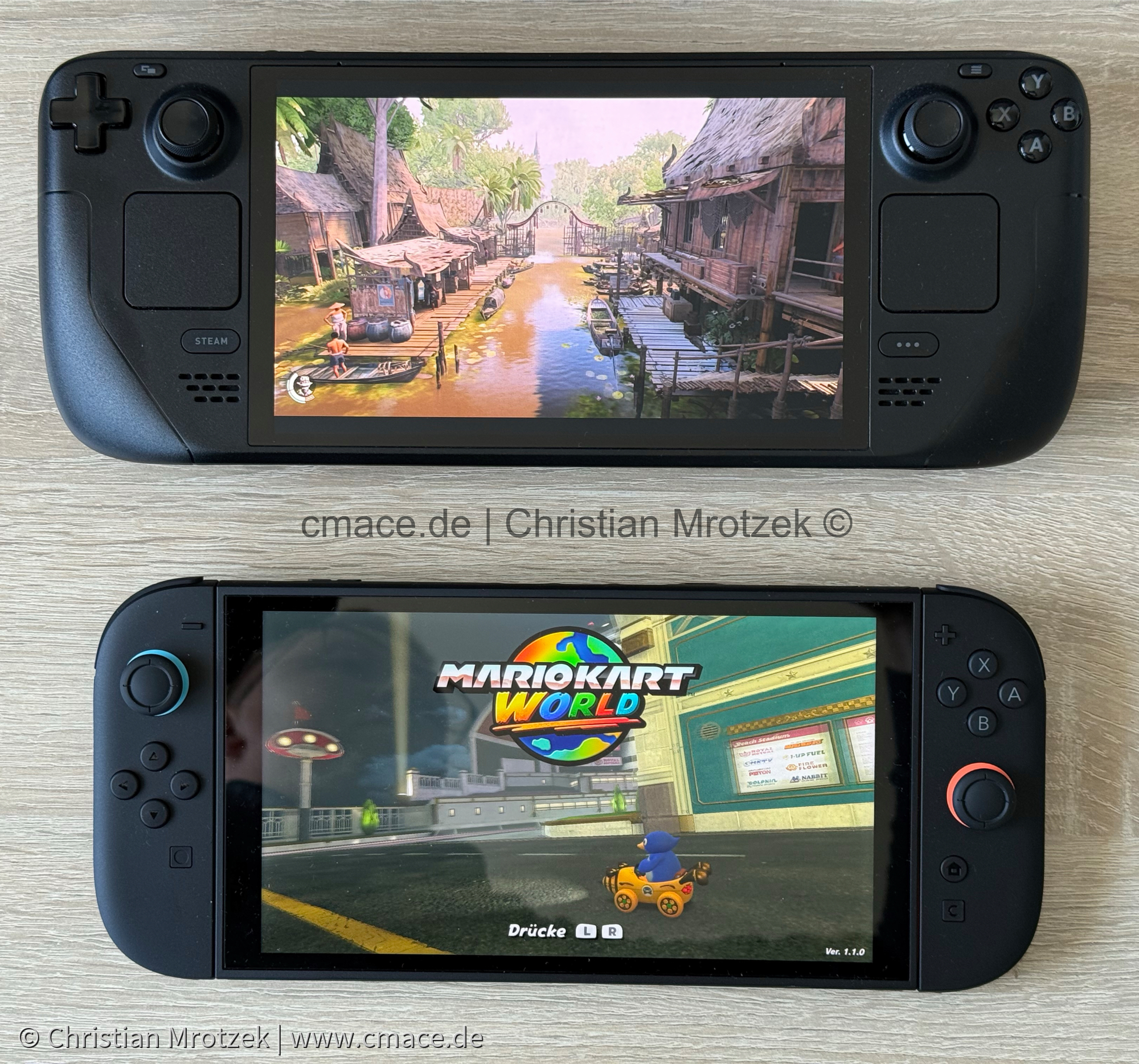 Switch 2 vs. Steam Deck – Handheld-Vergleich
