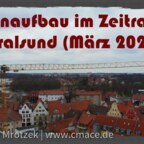 Kranaufbau im Zeitraffer | Stralsund März 2023 | GoPro | DJI