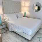 Unser schönes Zimmer mit viel Urlaubsgefühl