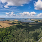 Luftaufnahme über Rügen: Mein Blick auf Mönchgut