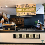 Bio-Ecke im Buffetbereich