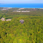 Baumwipfelpfad Prora aus der Vogelperspektive