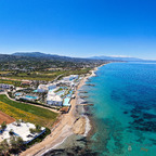 Grecotel Luxme White Palace aus der Luft