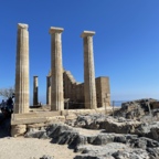 Akropolis von Lindos / Auf der Festung