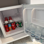 Gut gefüllte Minibar für den Urlaub