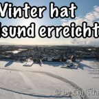 Der Sund im Eis | Stralsund im Winter 2021 | DJI