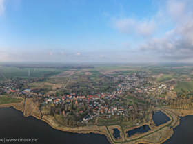 Richtenberg aus der Vogelperspektive