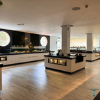 Buffet im Hauptrestaurant