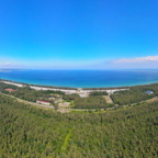 Panoramaaufnahme vom Koloss von Prora