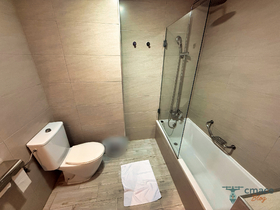 Badezimmer im Hotelzimmer