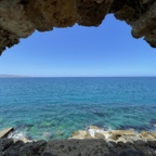 Blick aus der Festung am Hafen in Heraklion