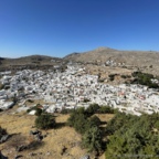 Blick von der Akropolis auf Lindos