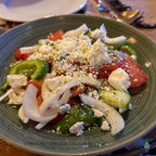 Salatteller zum Hauptgericht