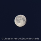 Vollmond fotografiert mit einer Nikon D3400