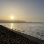 Creta Beach Hotel in Heraklion - Sonnenuntergang über dem Meer