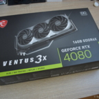 16GB MSI GeForce RTX 4080 Ventus 3X OC DDR6