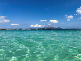 Im klaren Wasser der Bucht von Alcúdia