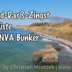 So sieht der Bunker und die Ostseeküste in Wustrow (Darß) heute aus | DJI Mavic Air 2