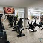 Cardio Geräte mit Blick nach draußen